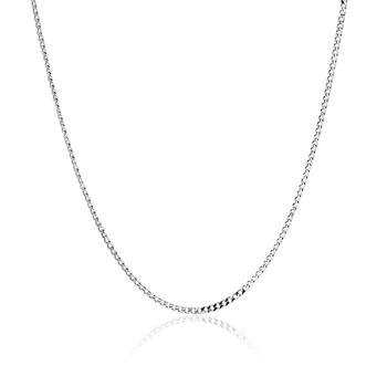 Srebrny naszyjnik pancerka do zawieszki 50cm