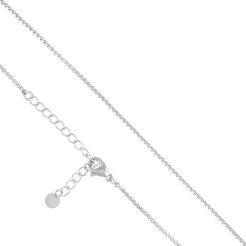 Łańcuszek stal chirurgiczna pleciony