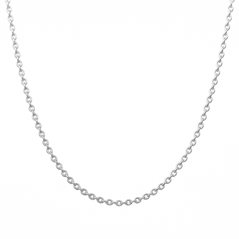 Łańcuszek srebrny typu ankier – klasyka w minimalistycznym wydaniu