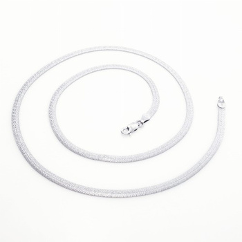 Srebrny łańcuszek klasyczny taśma pr 0,925