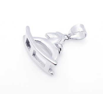 Srebrna zawieszka koń na biegunach pr 0,925